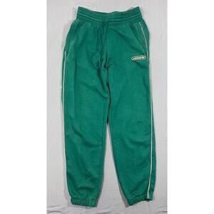 Adidas Originals Sweatpants Womens Small Green Contrast Piping Athletic Jogger